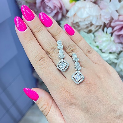 گوشواره جواهری 